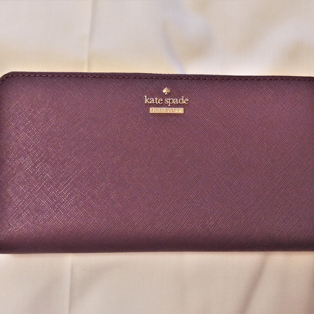 Kate Spade New York Burgundy Wallet